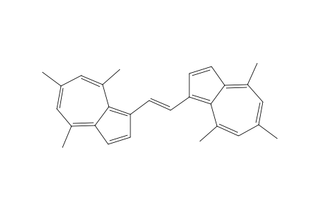 4,6,8-Trimethyl-1-[(E)-2-(4,6,8-trimethyl-1-azulenyl)ethenyl]azulene