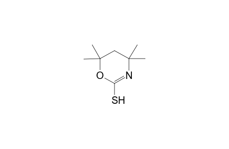 4,4,6,6-Tetramethyl-1,3-oxazinane-2-thione