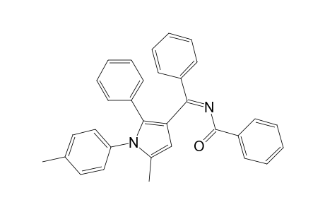 3-[(Benzoylimino)phenylmethyl]-2-phenyl-5-methyl-1-(p-tolyl)pyrrole