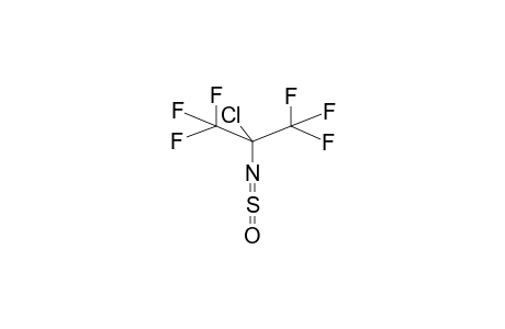 N-(ALPHA-CHLOROHEXAFLUOROISOPROPYL)SULPHINIMIDE