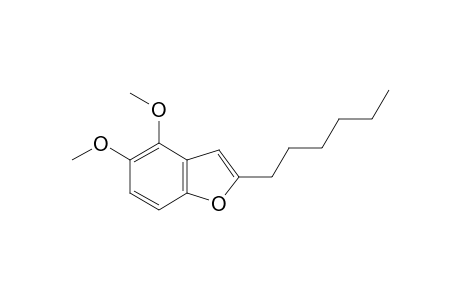 2-Hexyl-4,5-dimethoxybenzo[b]furan