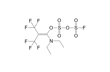 1-DIETHYLAMINOHEXAFLUOROISOBUTENYLFLUOROPYROSULPHATE