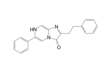 3,7-Dihydro-2-(2-phenylethyl)-6-phenylimidazo[1,2-a]pyrazin-3-one