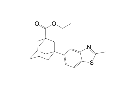 Ethyl 3-(2-methylbenzothiazol-5-yl)adamantane-1-carboxylate