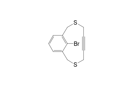 14-Bromo-3,8-dithiabicyclo[8.3.1]tetradeca-1(14),10,12-trien-5-yne