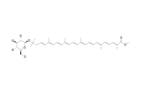 METHYL-GLUCOSYL-3,4-DEHYDRO-APO-8'-LYCOPENOATE