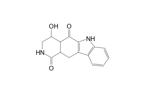 4-Hydroxy-3,4,4a,6,11,11a-hexahydro-2H-pyrido[4,3-b]carbazole-1,5-dione