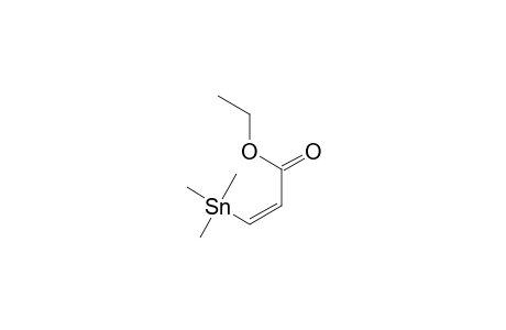 (Z)-Ethyl 3-trimethylstannylacrylate