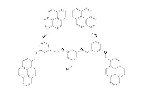 #12;[1,1',1'',1'''-[[[[[[5-(CHLOROMETHYL)-1,3-PHENYLENE]-BIS-(OXY)]-BIS-(METHYLENE)]-BIS-(BENZENE-5,3,1-TRIYL)]-TETRAKIS-(OXY)]-TETRAKIS-(METHYLENE)]-TETRAPYRE