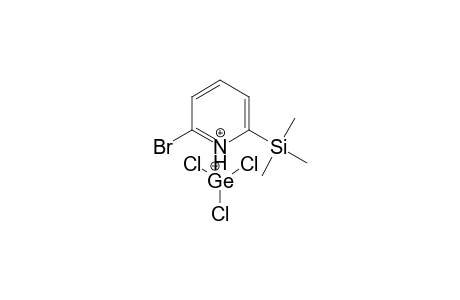 2-Bromo-6-trimethylsilylpyridinium-trichlorogermanate