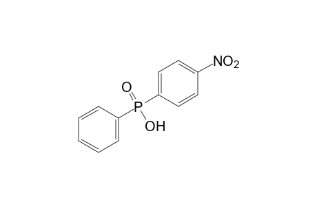 (p-nitrophenyl)phenylphosphinic acid