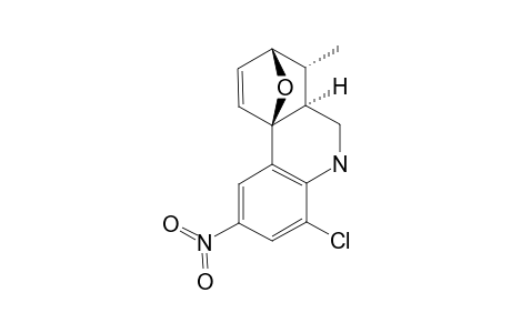 (EXO-TRANS)-4-CHLORO-7-METHYL-2-NITRO-6,6A,7,8,9,10-HEXAHYDRO-5H-8,10A-EPOXY-PHENANTHRIDINE;MAJOR-ISOMER