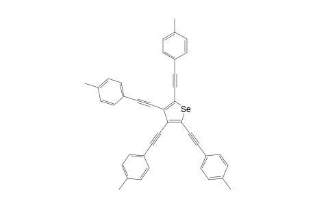 2,3,4,5-Tetrakis(m-tolylethynyl)selenophene