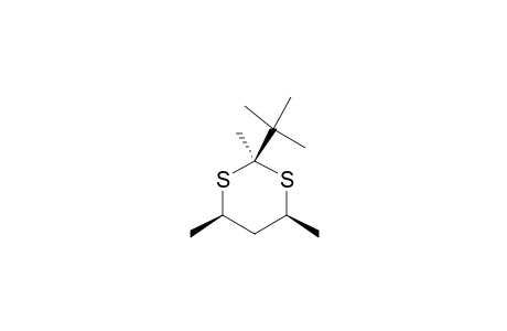 R-2-TERT.-BUTYL-2,CIS-4,CIS-6-TRIMETHYL-1,3-DITHIANE