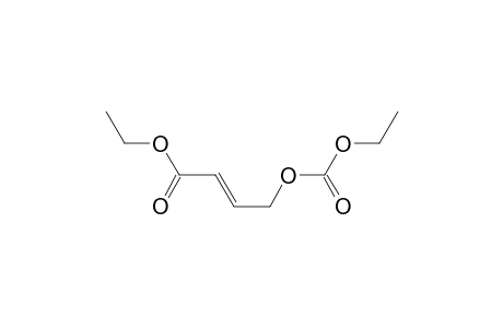 trans-ethyl 4-ethoxycarbonyloxybut-2-enoate