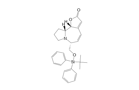 (6R,10AR,10BR)-6-(TERT.-BUTYLDIPHENYLSILYLOXYMETHYL)-9,10,10A,10B-TETRAHYDRO-6H-FURO-[2,3-C]-PYRROLO-[1,2-A]-AZEPIN-2(8H)-ONE