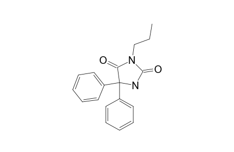 3-N-PROPYL-5,5-DIPHENYL-HYDANTOIN