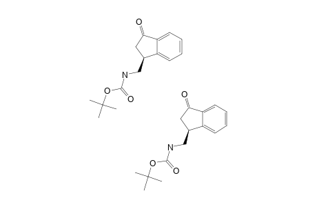 (+)-TERT.-BUTYL-[(S)-(3-OXO-2,3-DIHYDRO-1H-INDEN-1-YL)-METHYL]-CARBAMATE