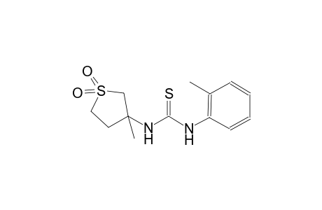 N-(3-methyl-1,1-dioxidotetrahydro-3-thienyl)-N'-(2-methylphenyl)thiourea