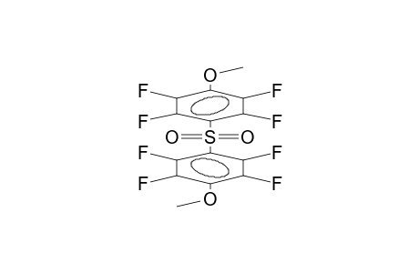 BIS(4-METHOXYTETRAFLUOROPHENYL)SULPHONE