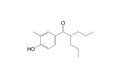 4'-hydroxy-3'-methyl-2-propylvalerophenone