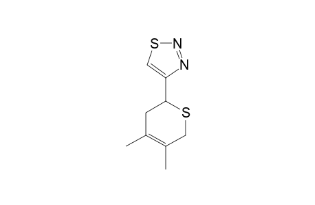 4-(3,6-DIHYDRO-4,5-DIMETHYL-2H-THIOPYRAN-2-YL)-1,2,3-THIADIAZOLE