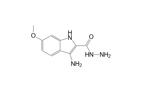 3-amino-6-methoxy-1H-indole-2-carbohydrazide