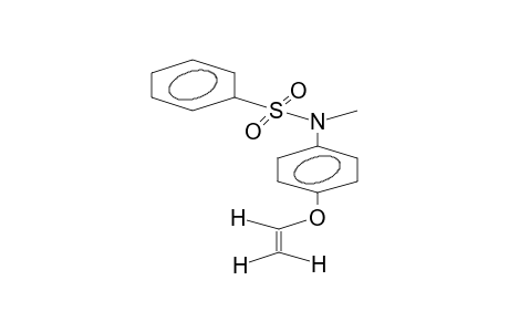 PARA-VINYLOXY-N-PHENYLSULPHONYL-N-METHYLANILINE