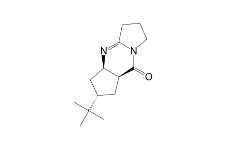 (2R*,3AS*,9AR*)-2-TERT.-BUTYL-1,2,3,3A,5,6,7,9A-OCTAHYDROCYCLOPENTA-[D]-PYRROLO-[1,2-A]-PYRIMIDIN-9-ONE