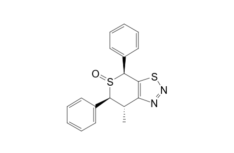 7-METHYL-4,6-DIPHENYL-6,7-DIHYDRO-4H-3,5-DITHIA-1,2-DIAZAINDENE-5-OXIDE