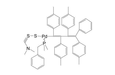 PD{C(P-TOL)C(P-TOL)C(P-TOL)C(P-TOL)PH}(SSCNME2)(PME2PH)