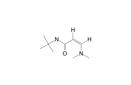 (E,S-CIS)-3-(DIMETHYLAMINO)-N-TERT.-BUTYLPROPENAMIDE