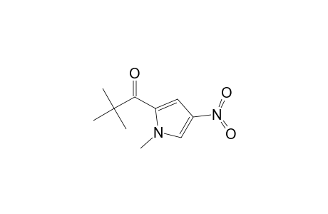 1-Propanone, 2,2-dimethyl-1-(1-methyl-4-nitro-1H-pyrrol-2-yl)-