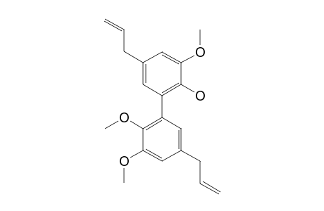 5,5'-DI-2-PROPENYL-2-HYDROXY-3,2',3'-TRIMETHOXY-1,1'-BIPHENYL