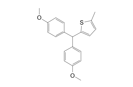 2-[BIS-(4-METHOXYPHENYL)-METHYL]-5-METHYLTHIOPHENE