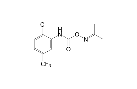 acetone, O-[(6-chloro-alpha,alpha,alpha-trifluoro-m-tolyl)carbamoyl]oxime