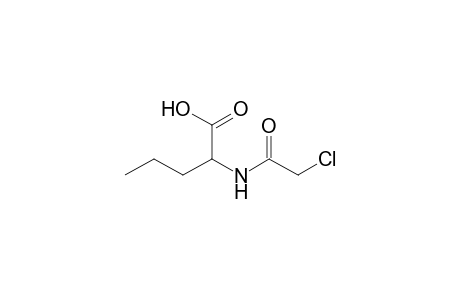 D,L-N-(chloroacetyl)norvaline