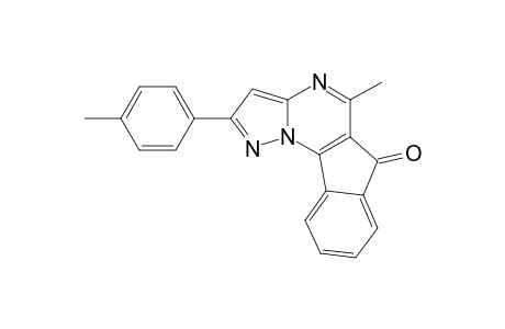 5-METHYL-2-(4-METHYLPHENYL)-6H-INDENO-[2,1-E]-PYRAZOLO-[1,5-A]-PYRIMIDIN-6-ONE