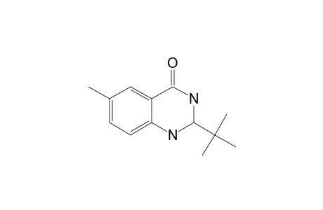 2-TERT.-BUTYL-6-METHYL-1,2-DIHYDRO-3-H-QUINAZOLIN-4-ONE