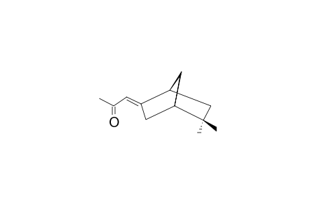 1-(5,5-DIMETHYL-BICYCLO-[2.2.1]-HEPT-2-YLIDENE)-PROPAN-2-ONE