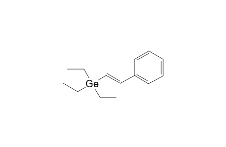 Triethyl-[(E)-2-phenylethenyl]germane