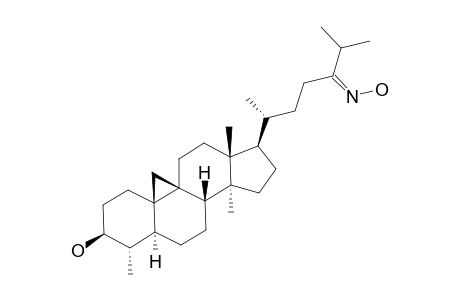 24.-Hydroxyimino-29-norcycloart-3-ol