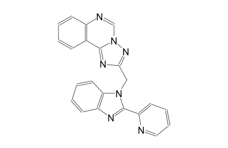 2-{[2-(2-pyridinyl)-1H-benzimidazol-1-yl]methyl}[1,2,4]triazolo[1,5-c]quinazoline