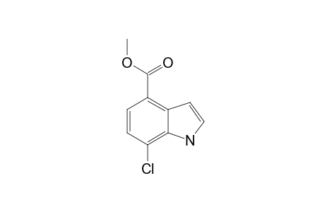 7-CHLORO-1H-INDOLE-4-CARBOXYLIC-ACID-METHYLESTER