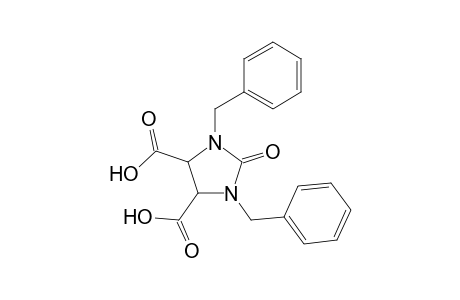 4,5-Imidazolidinedicarboxylic acid, 2-oxo-1,3-bis(phenylmethyl)-