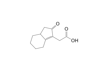 2-(2-keto-3,3a,4,5,6,7-hexahydroinden-1-yl)acetic acid