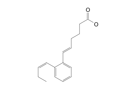 LAHORENOIC_ACIDC;(5-E)-6-(2-((Z)-BUT-1-ENYL)-PHENYL)-HEX-5-ENOIC_ACID