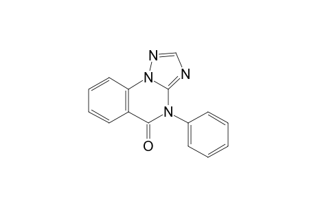 4-Phenyl-1,2,4-triazolo[1,5-a]quinazolin-5(4H)-one