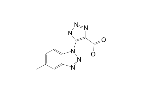 4-[5-(METHYL-BENZOTRIAZOL-1-YL]-5-CARBOXY-1,2,3-TRIAZOLE