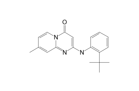 8-METHYL-2-((2-TERT.-BUTYLPHENYL)-IMINO)-PYRIDO-[1,2-A]-PYRIMIDIN-4-ONE